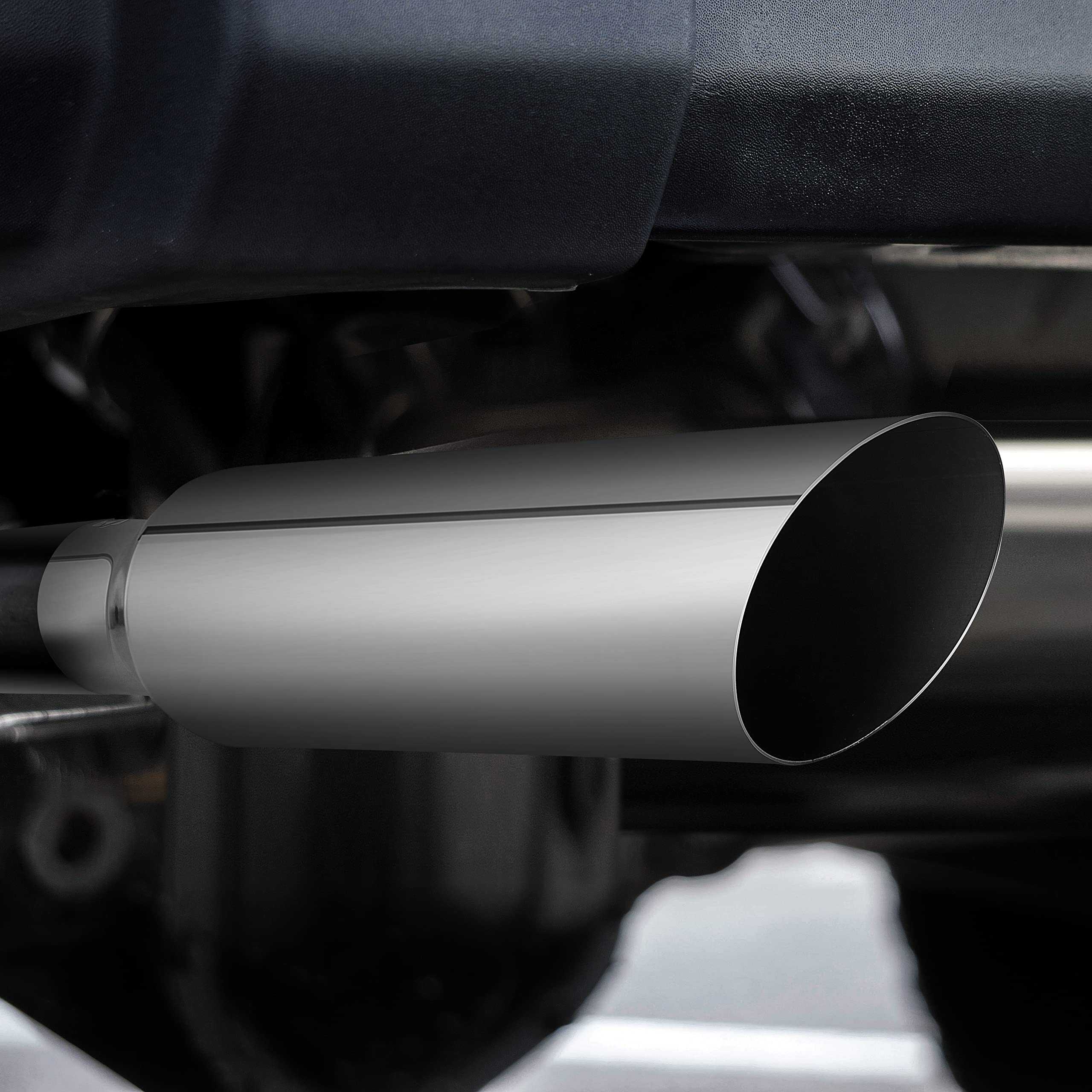 Punta de escape - 2.5" ID x 4"OD x 17"L - Acero inoxidable - Imagen 5