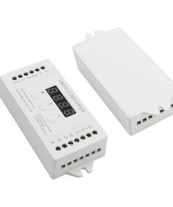 AKEPO Mini 4CH DMX Decodificador de Pantalla Digital,