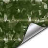 Película Adhesiva de Vinilo con Patrón de Camuflaje VViViD