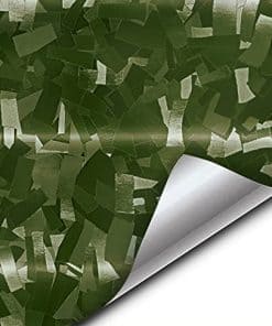 Película Adhesiva de Vinilo con Patrón de Camuflaje VViViD