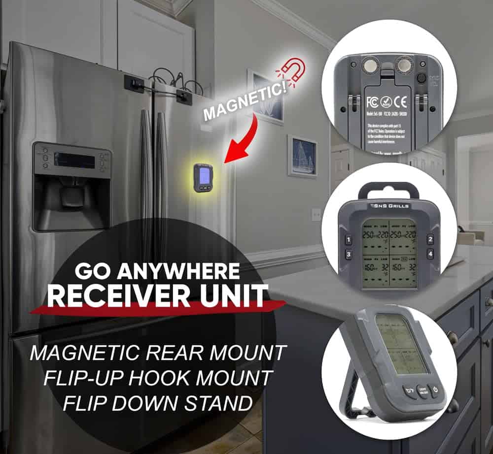 Termómetro Digital SnS-500 de SnS Grills - Imagen 6