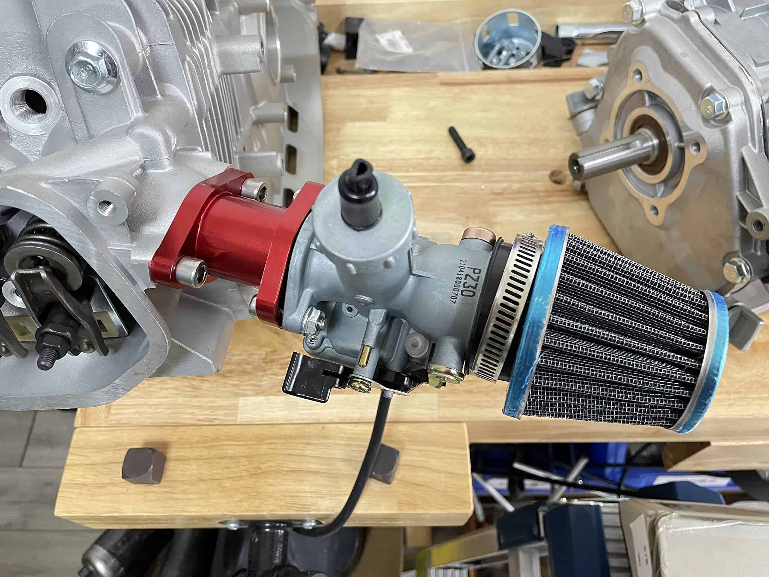 KANECJDL VM26 30mm PZ30 Carburador Toma de Admisión Filtro - Imagen 3