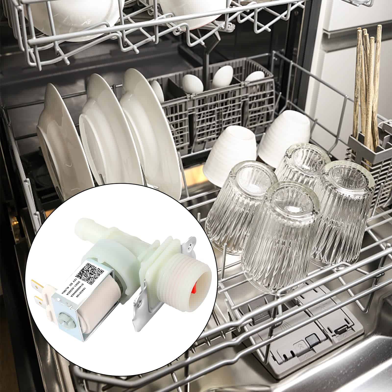 Válvula de entrada de agua del lavavajillas ELIUNG - Imagen 6