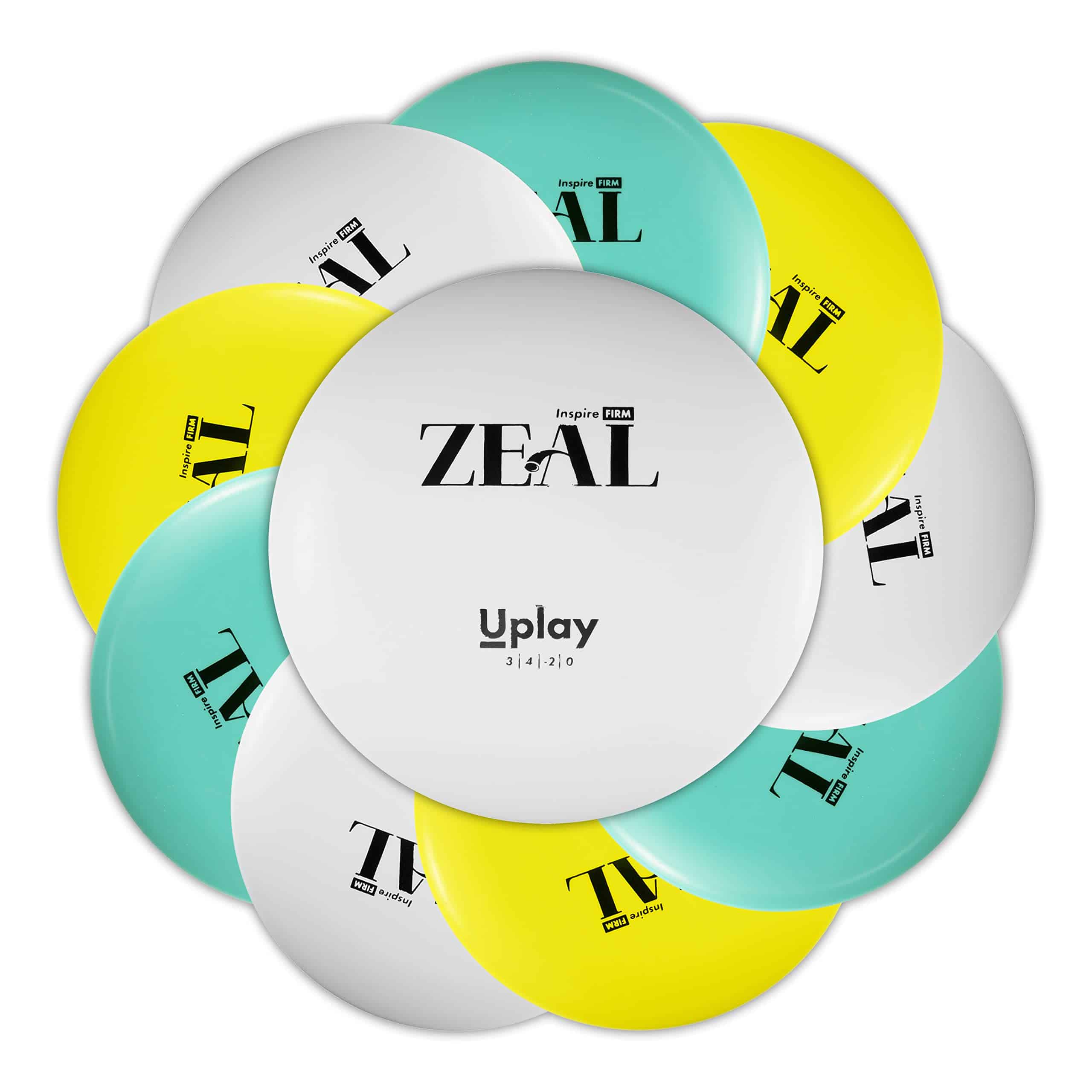 Paquete de 10 Putter de Disc Golf Zeal | Paquete a Granel