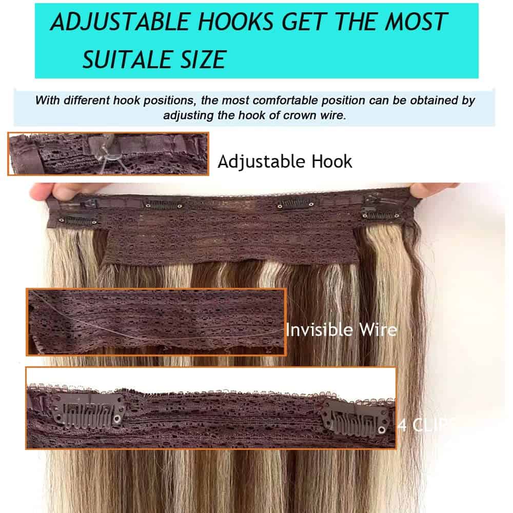 Extensiones de Cabello con Cable Rubia, Extensiones de - Imagen 5