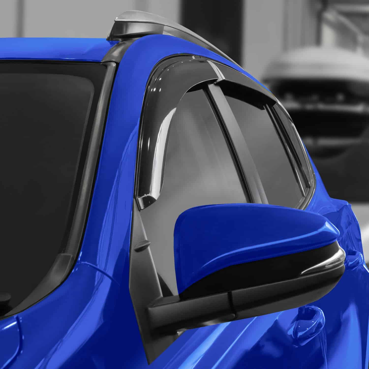 Deflectores de ventanas laterales irrompibles -Humo Premium - Imagen 6