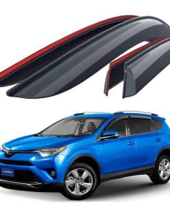 Deflectores de ventanas laterales irrompibles -Humo Premium