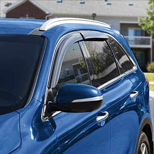 Deflectores de ventanas laterales irrompibles -Humo Premium - Imagen 6