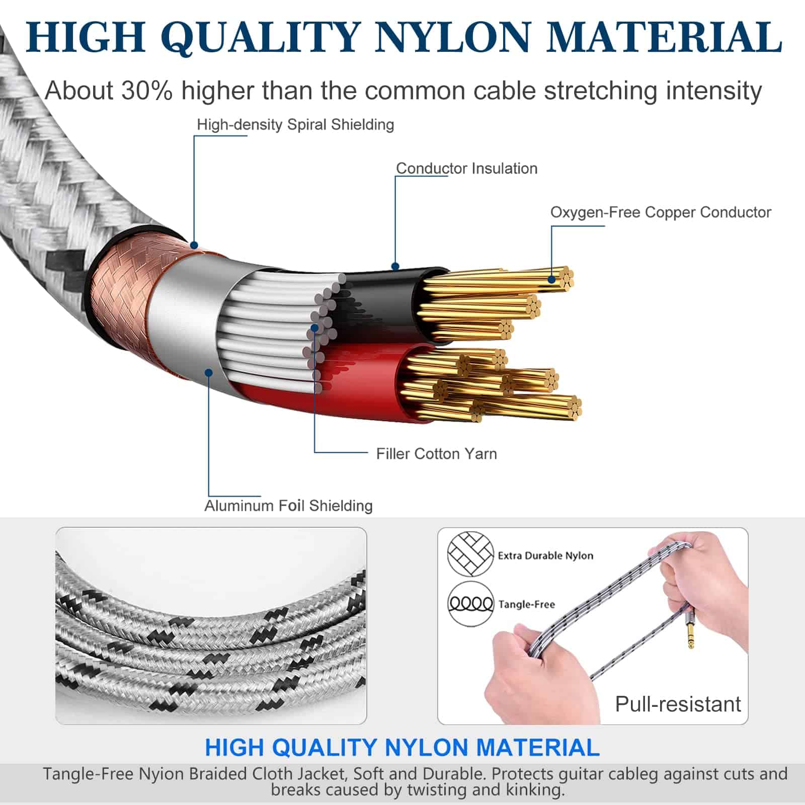 Cable de Interconexión Balanceado XLR Hembra a 1/4 Pulgadas - Imagen 4