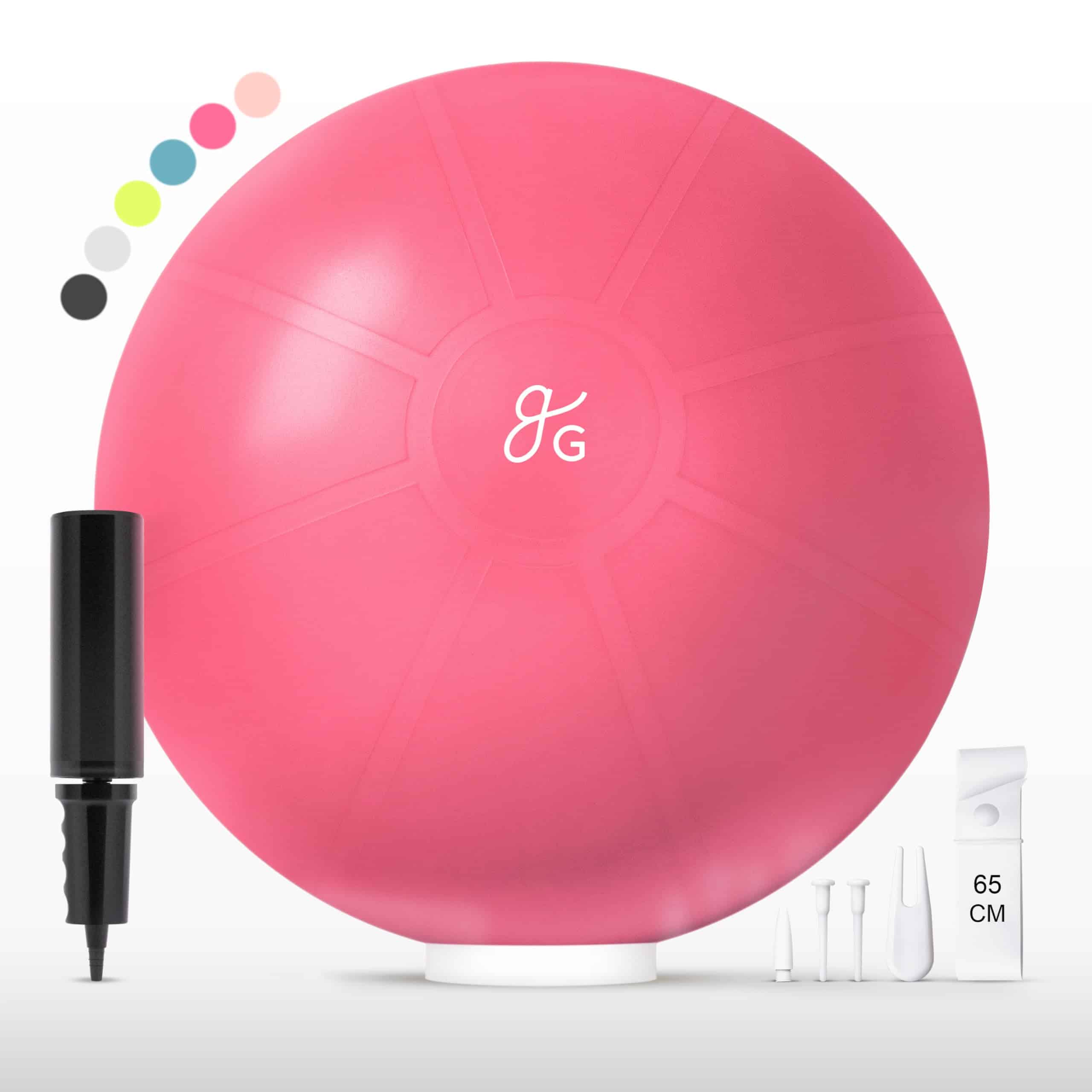 Pelota de Yoga anti-explosión de 65 cm de Greater Goods