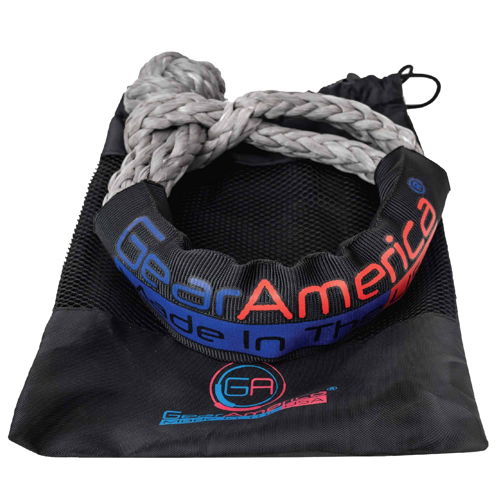 Soft Shackles Sintéticos de GearAmerica 1/2� Gris � Hechos