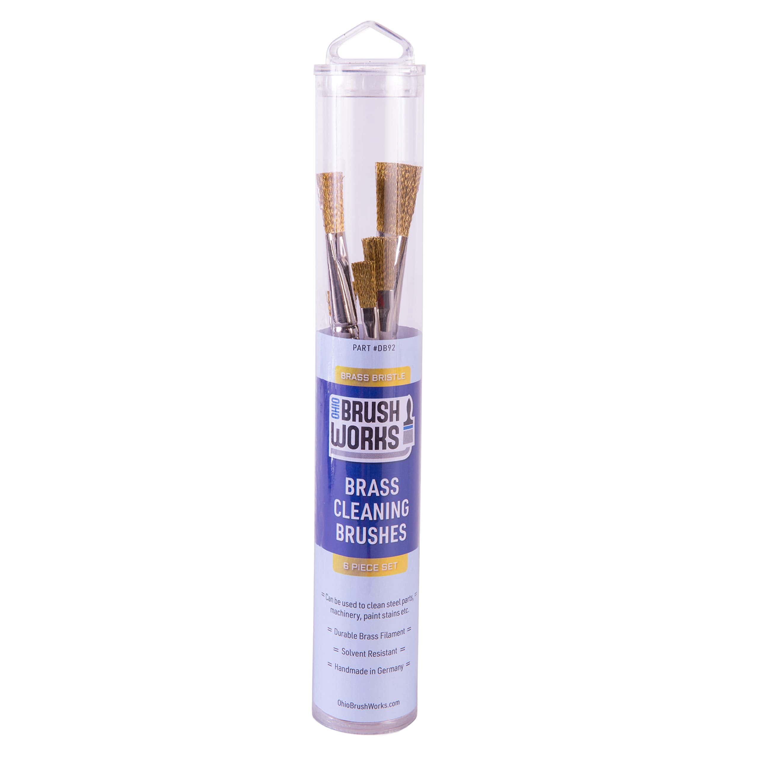 Cepillos de limpieza de latón Ohio Brush Works, hechos a