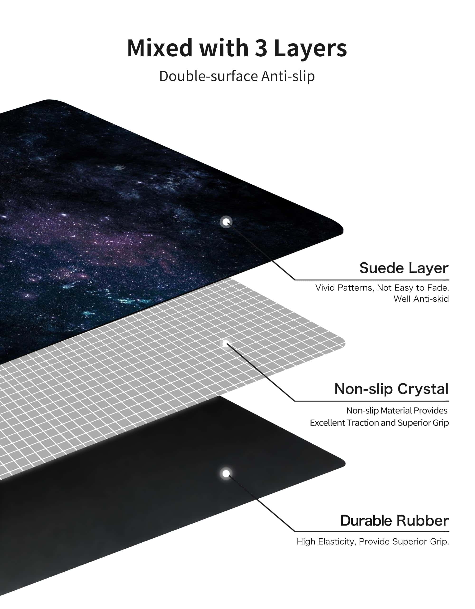 Tapete de Yoga para Viaje nuveti - 1/16 pulgadas de Grosor, - Imagen 5