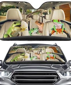 KOLU Divertido Protector Solar para el Parabrisas del