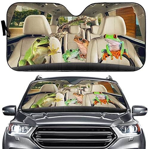 KOLU Divertido Protector Solar para el Parabrisas del