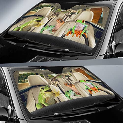 KOLU Divertido Protector Solar para el Parabrisas del - Imagen 4