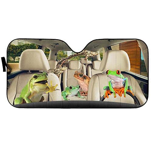 KOLU Divertido Protector Solar para el Parabrisas del - Imagen 3