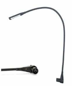 Lámpara LED de cuello de ganso de 24 pulgadas y 2 vatios