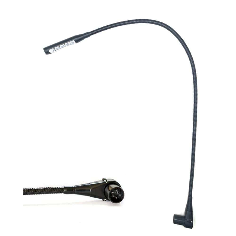 Lámpara LED de cuello de ganso de 24 pulgadas y 2 vatios