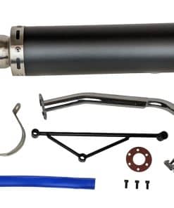 Sistema de Escape de Alto Rendimiento RedCap -Negro