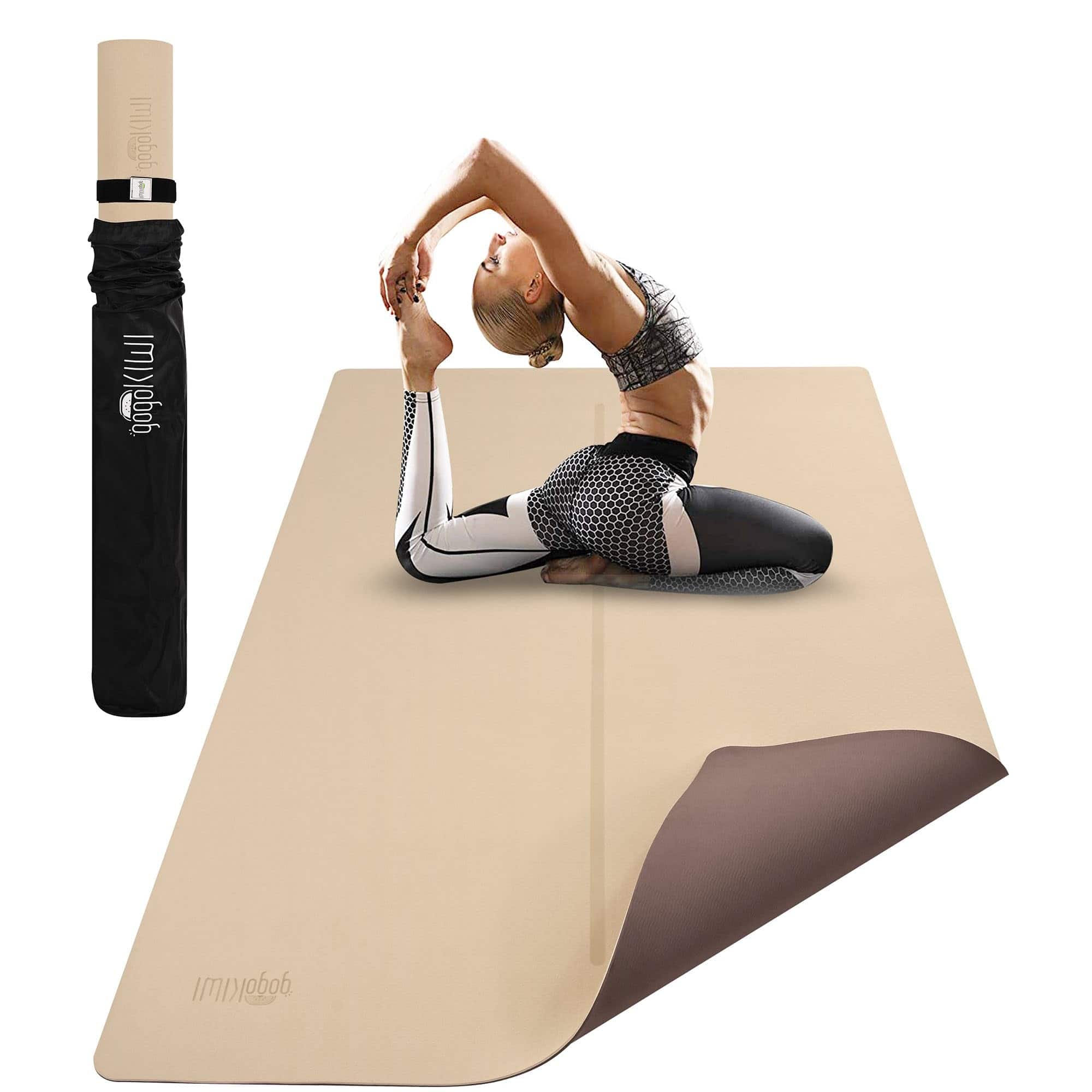 Tapete de Yoga Grande Gogokiwi (6'x4') -Neutral Nature