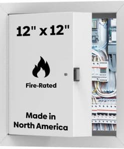 Mejor Puerta de Acceso Metálica Aislada Clasificada contra