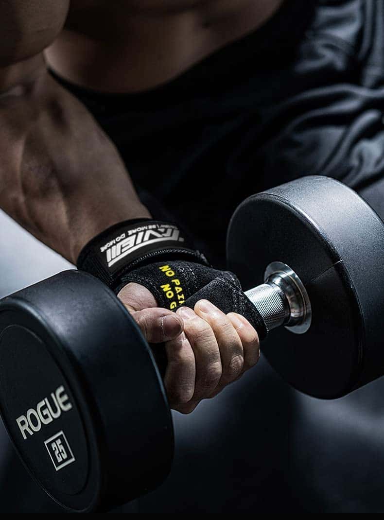 Correas de muñeca para levantamiento de pesas -negro - Imagen 4