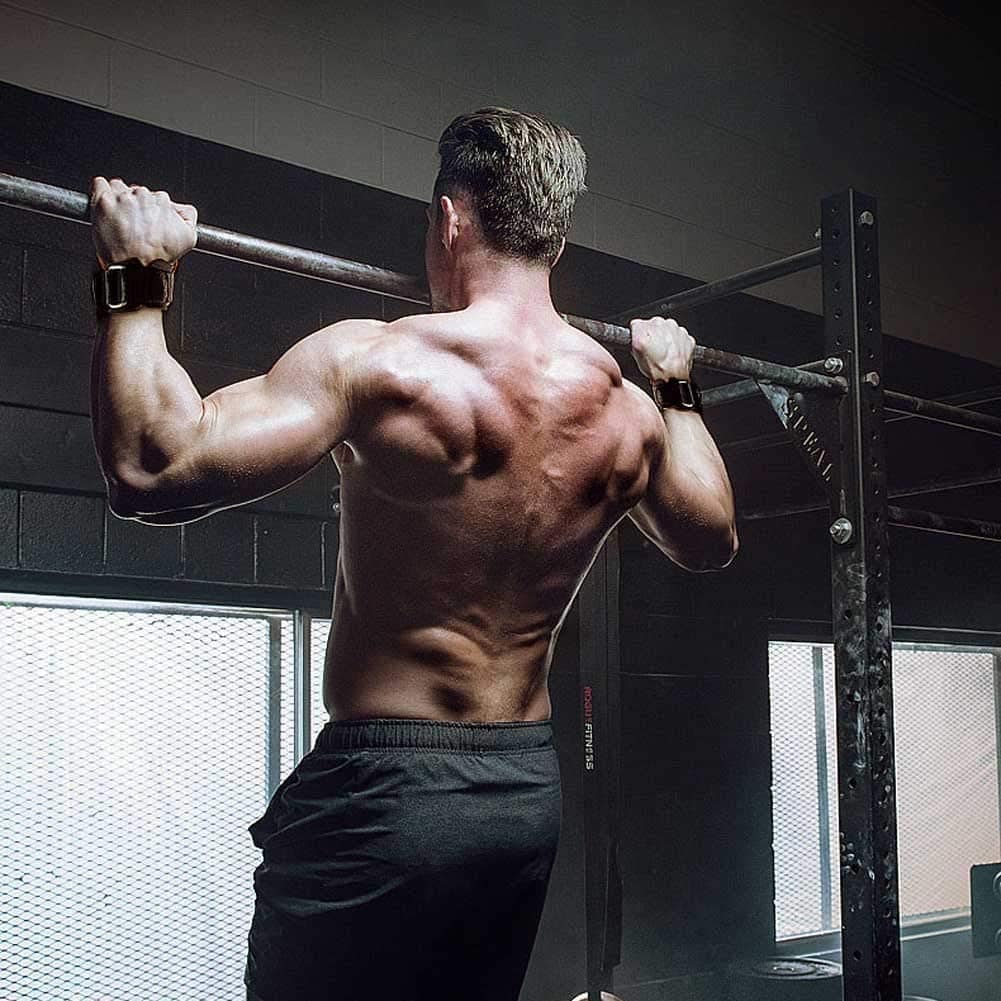 Correas de muñeca para levantamiento de pesas -negro - Imagen 7