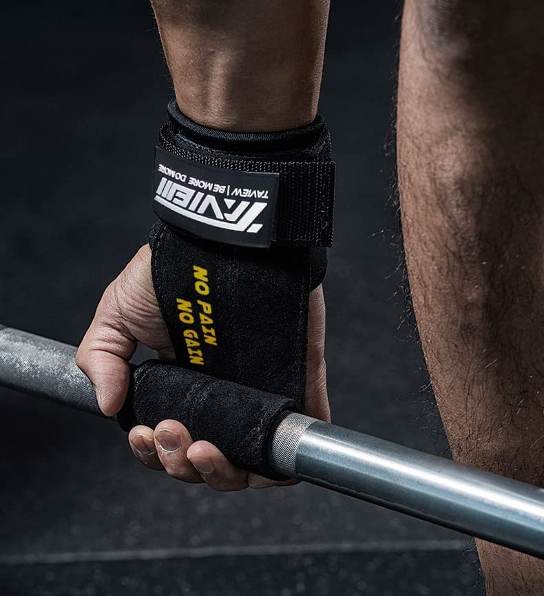 Correas de muñeca para levantamiento de pesas -negro - Imagen 3