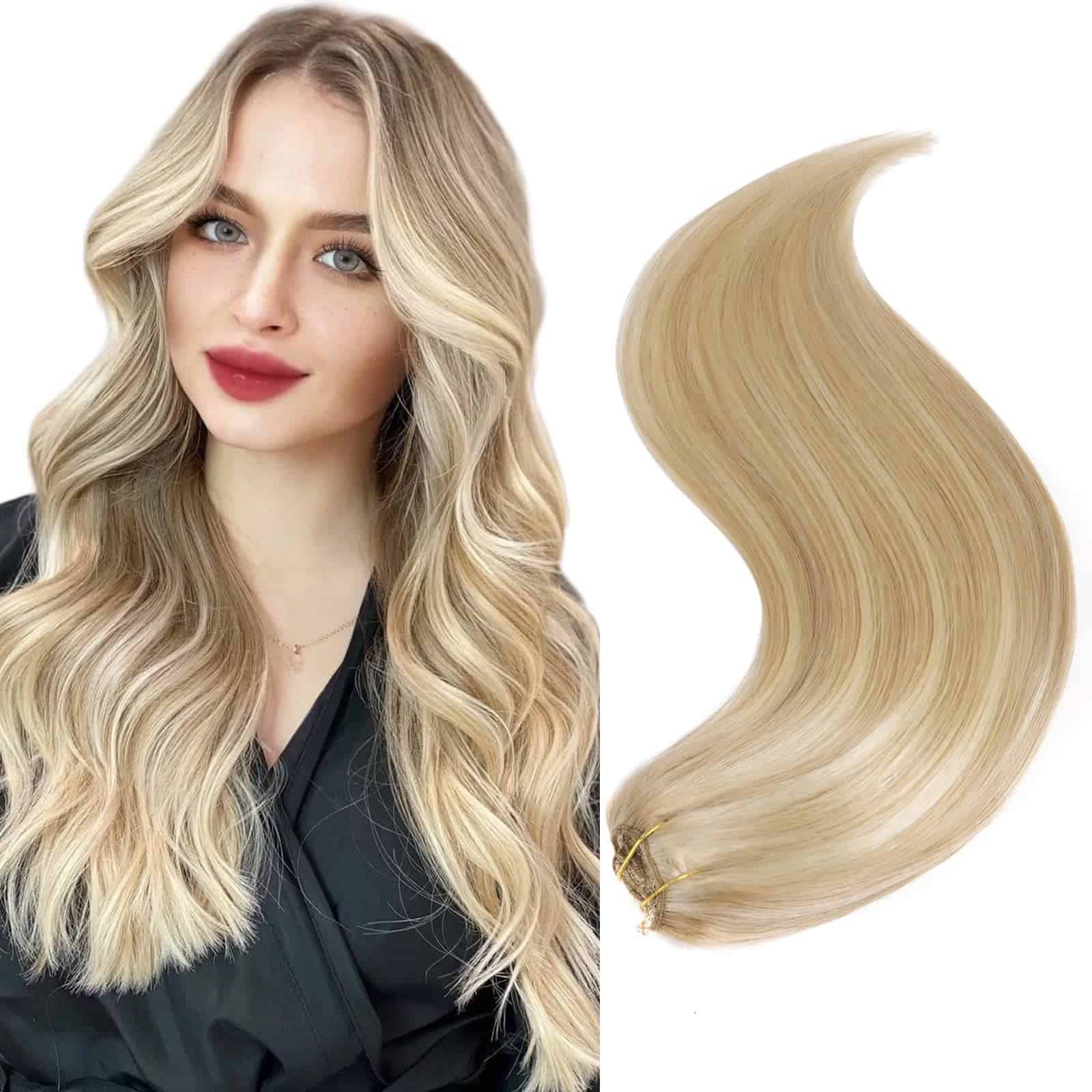 Extensiones de Cabello Humano Remy Clip en Clip de 18