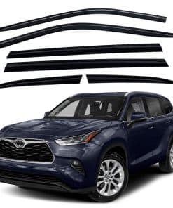 AUTOCLOVER Juegos de 6 deflectores de lluvia para ventanas