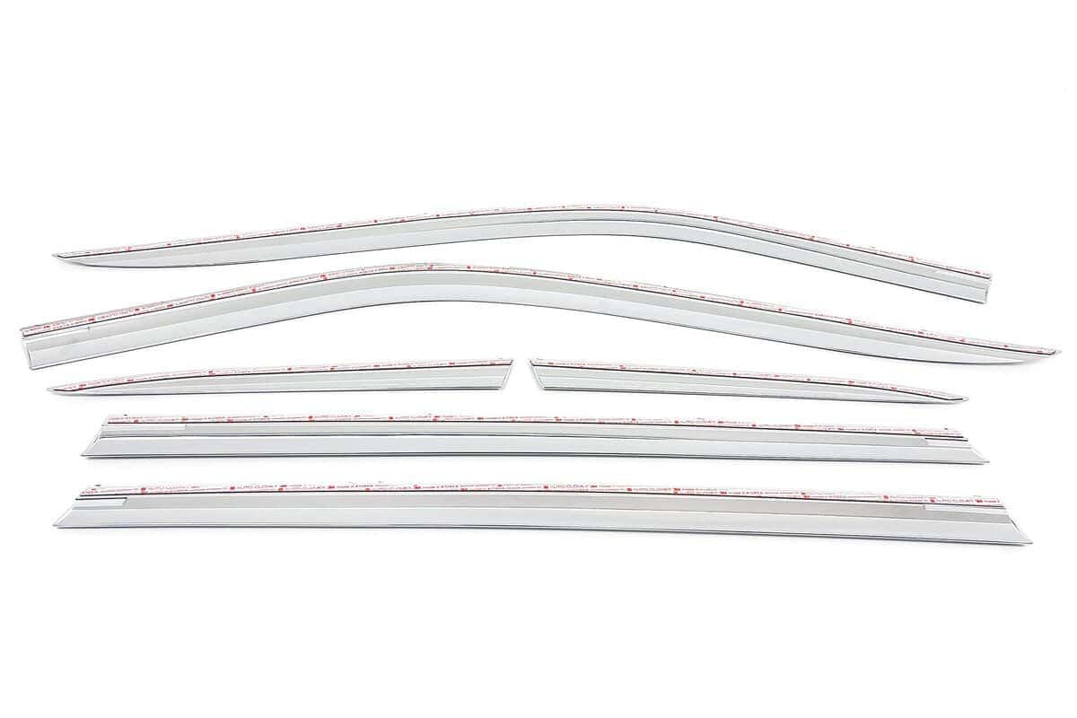 AUTOCLOVER Set de 6 Piezas de Guardabarros Ventanas con - Imagen 3