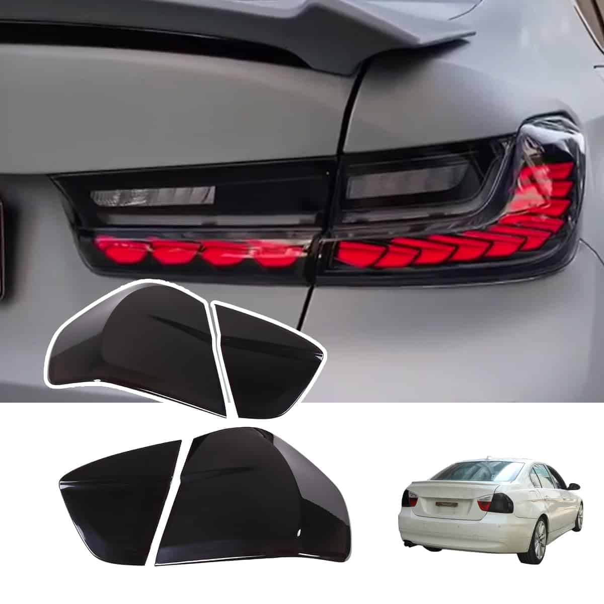 Cubierta de protección para la luz trasera del automóvil