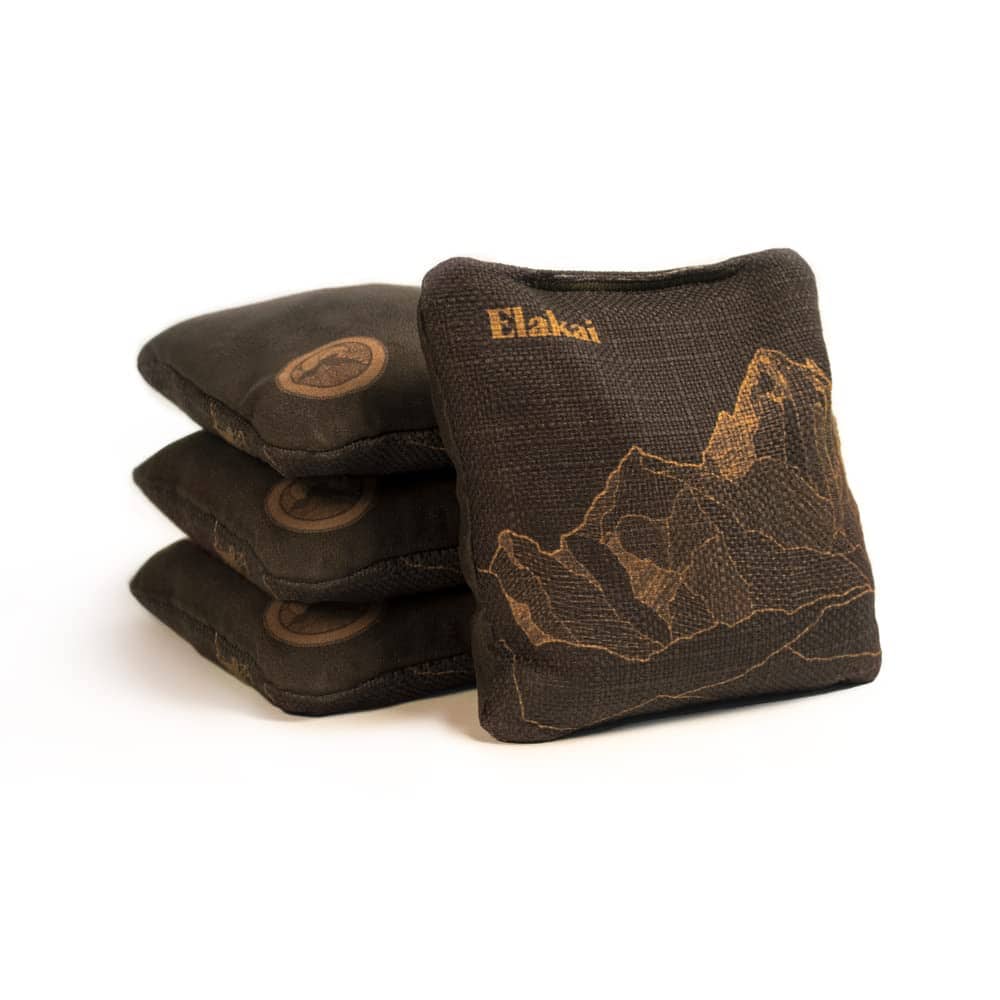 Elakai Cornhole Bags Juego de 4 Bolsas para Cornhole de