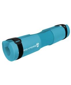 Almohadilla protectora para barra de pesas -Cian