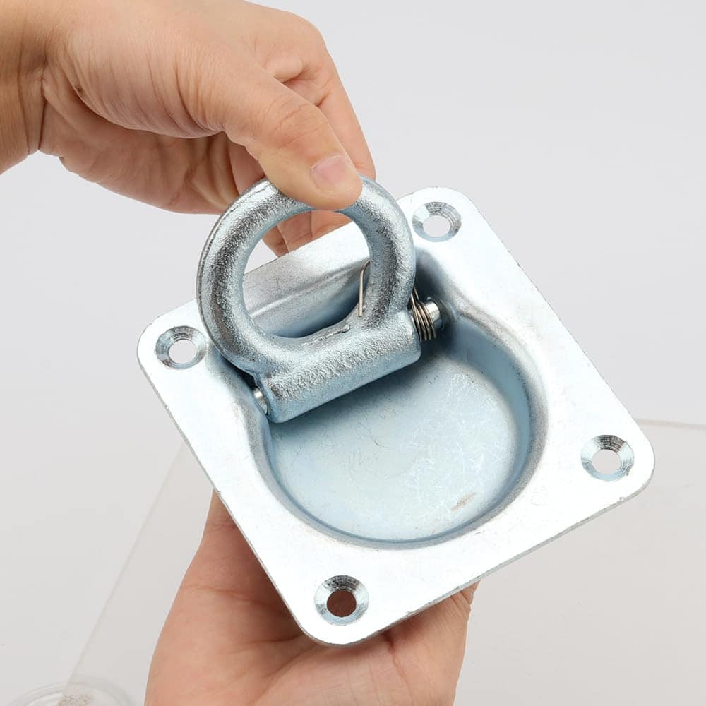 SHEUTSAN 8 Pack Anclajes de Anillas Empotradas en forma de - Imagen 8