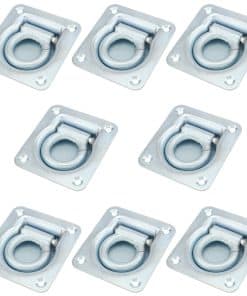 SHEUTSAN 8 Pack Anclajes de Anillas Empotradas en forma de