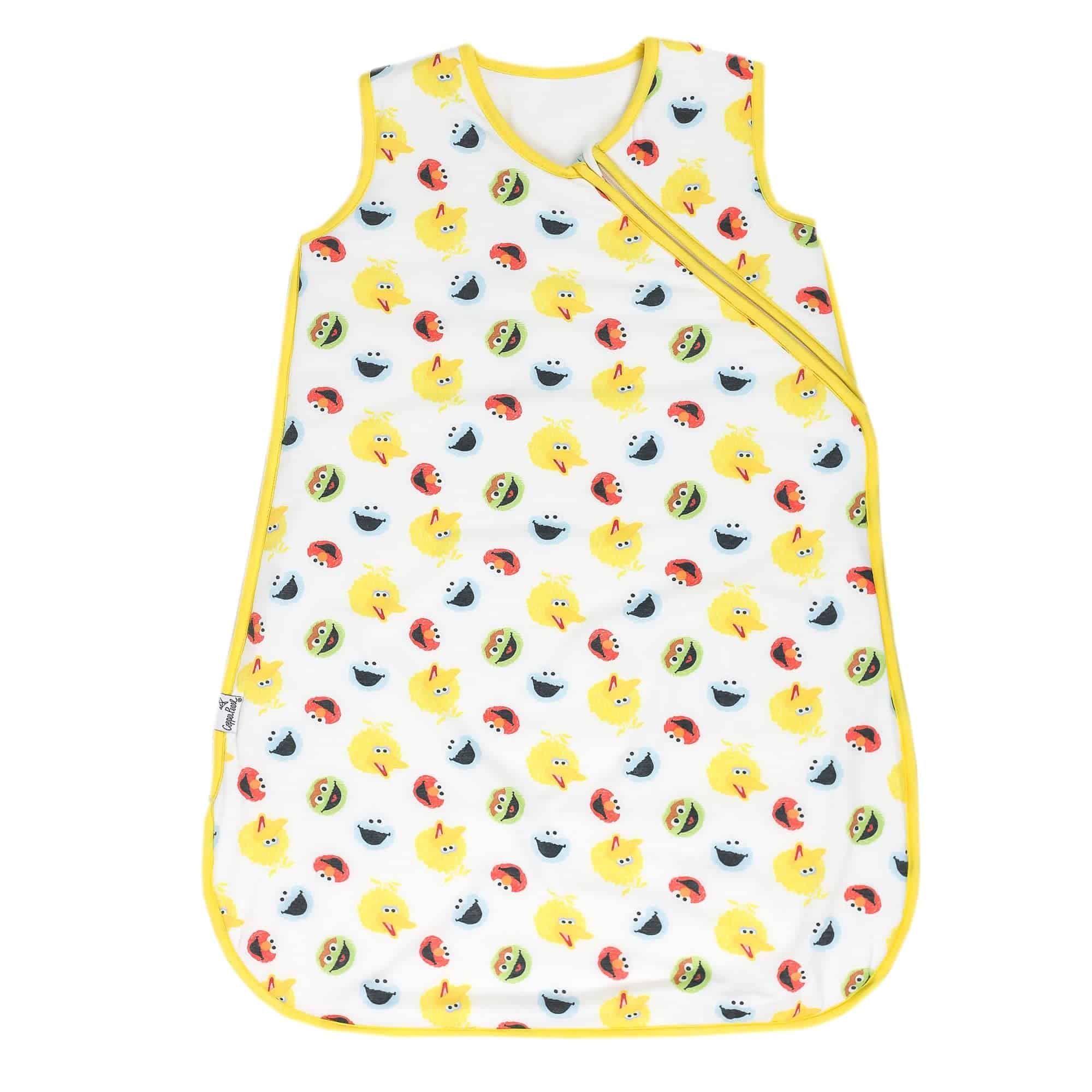 Bolsa de dormir de punto premium de 3 capas -Sesame Scribble