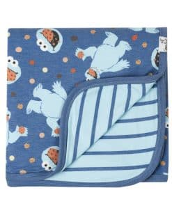 Manta de bebé de tres capas Copper Pearl: -Cookie Monster