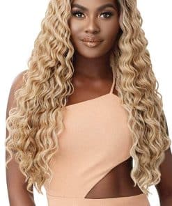 Pelucas delantera de encaje HD Outre Synthetic Hair