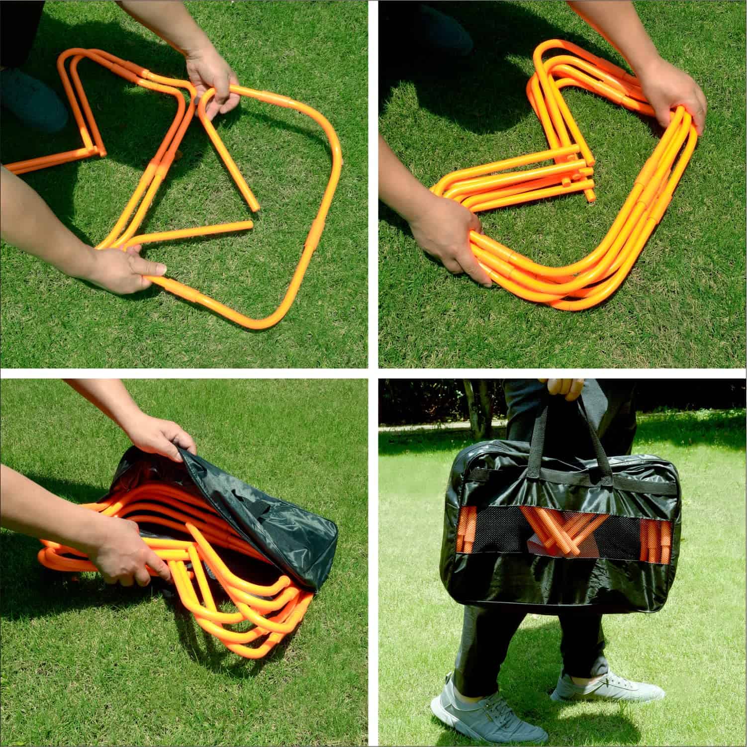 CAIKEI Agility Speed Hurdles Upgraded -Orange - Imagen 5