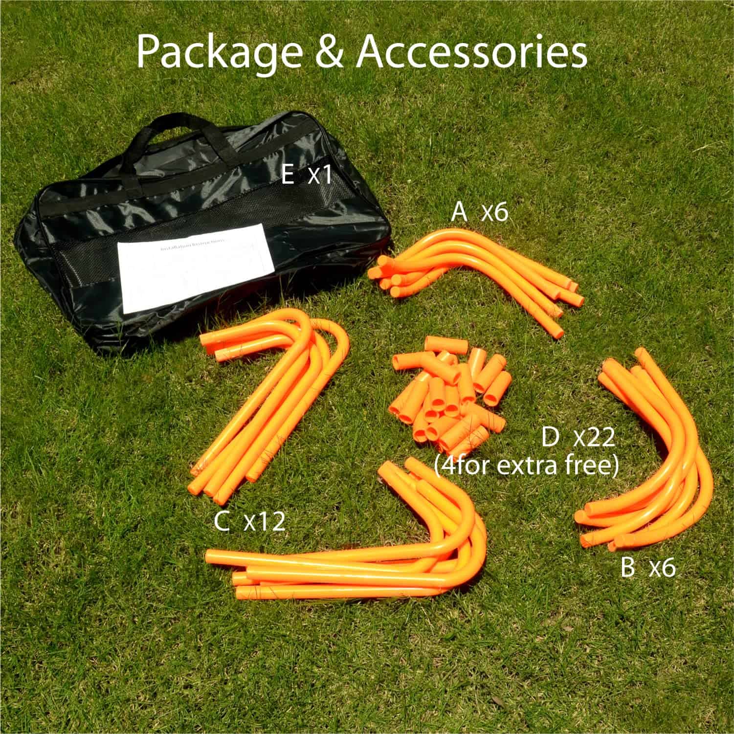 CAIKEI Agility Speed Hurdles Upgraded -Orange - Imagen 4