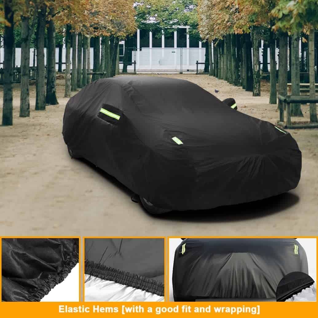 Cubierta de Coche Impermeable SjYsXm Compatible con - Imagen 5