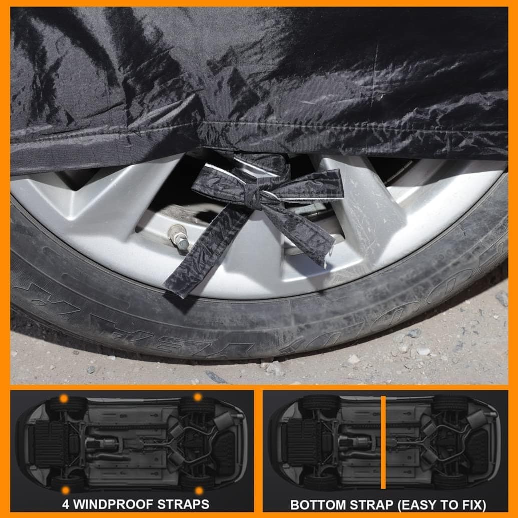 Cubierta de Coche Impermeable SjYsXm Compatible con - Imagen 8