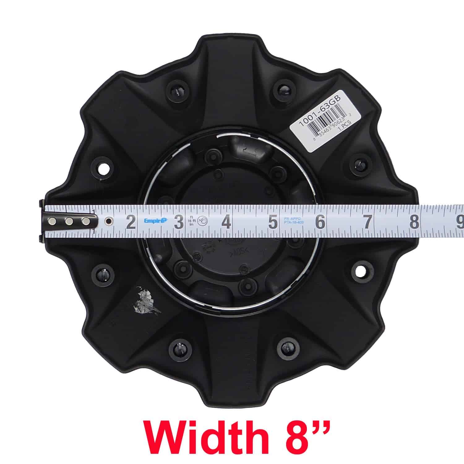 TAPA DE CENTRO DE RUEDA DE COMBUSTIBLE 1PC 5/6 LUG - LOGO - Imagen 4