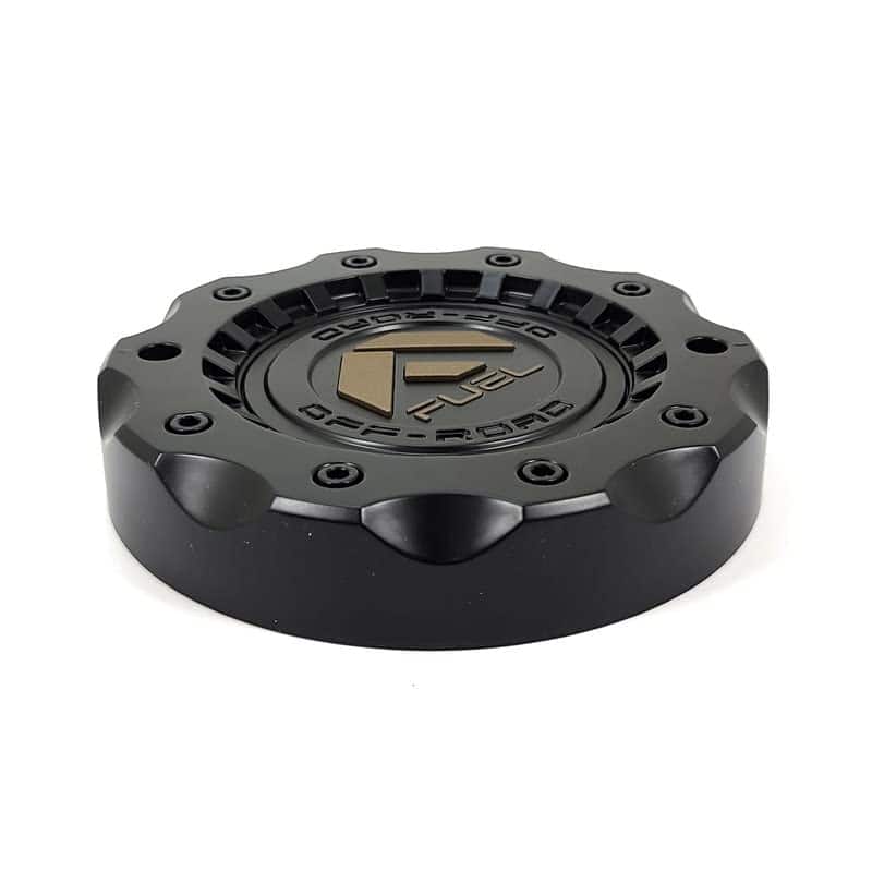 Tapa de Cubo Central de Rueda de Llanta Matte Black de Fuel - Imagen 3
