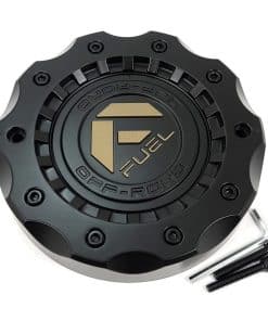 Tapa de Cubo Central de Rueda de Llanta Matte Black de Fuel