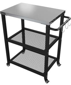 Carro de Comedor para Exteriores de Tres Estantes NUUK,