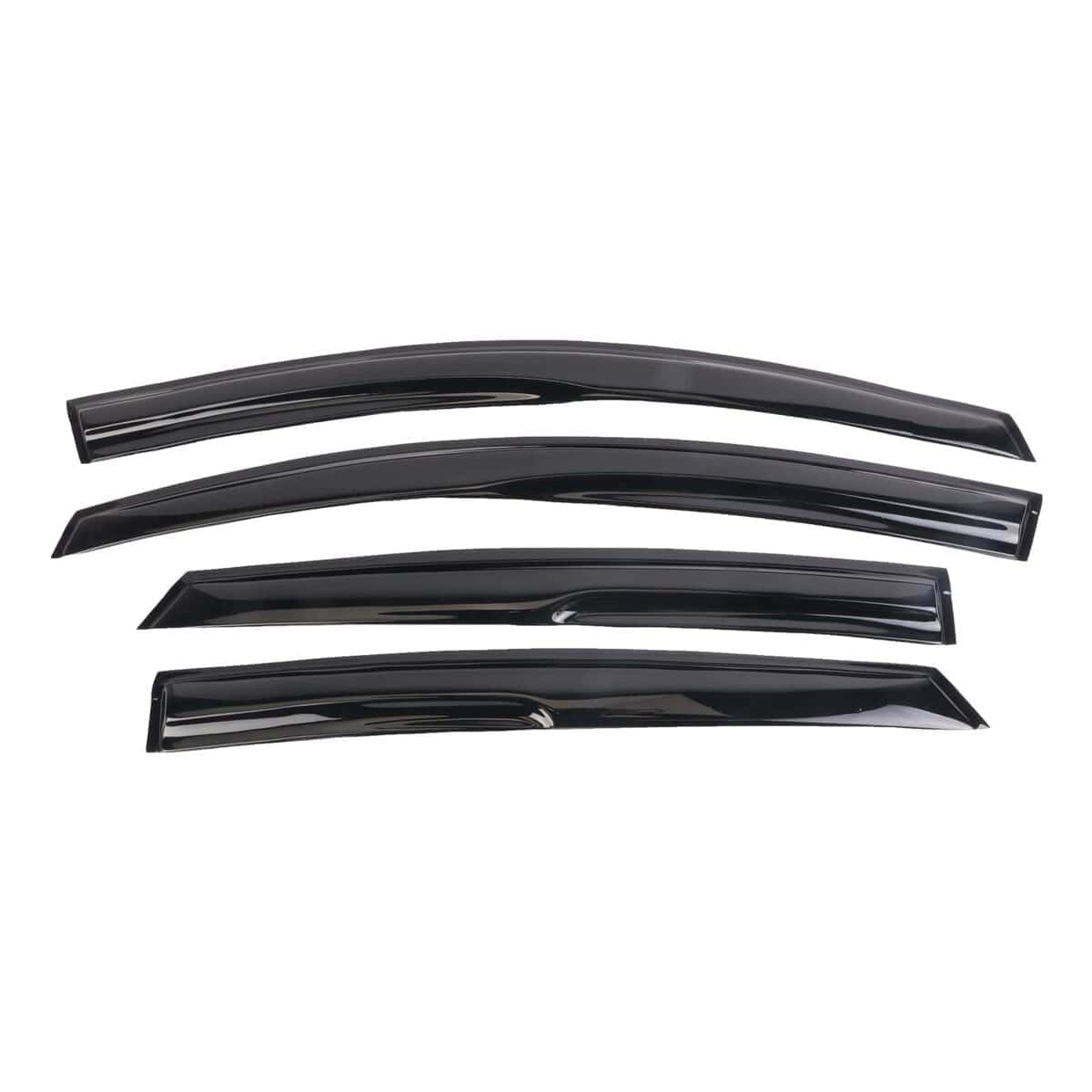 FEIDKS Viseras de Ventana Lateral con Cinta para Deflector