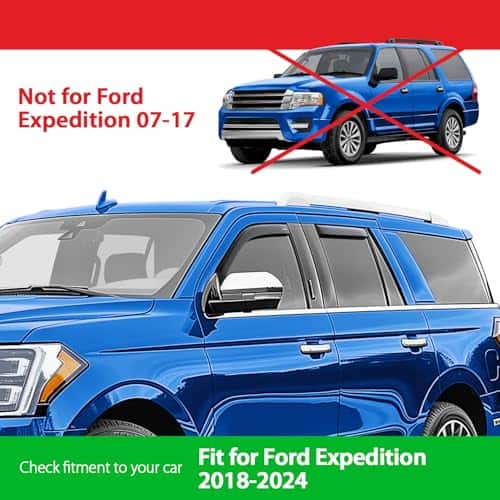 Deflectores de ventanas irrompibles Goodyear -Humo Premium - Imagen 4